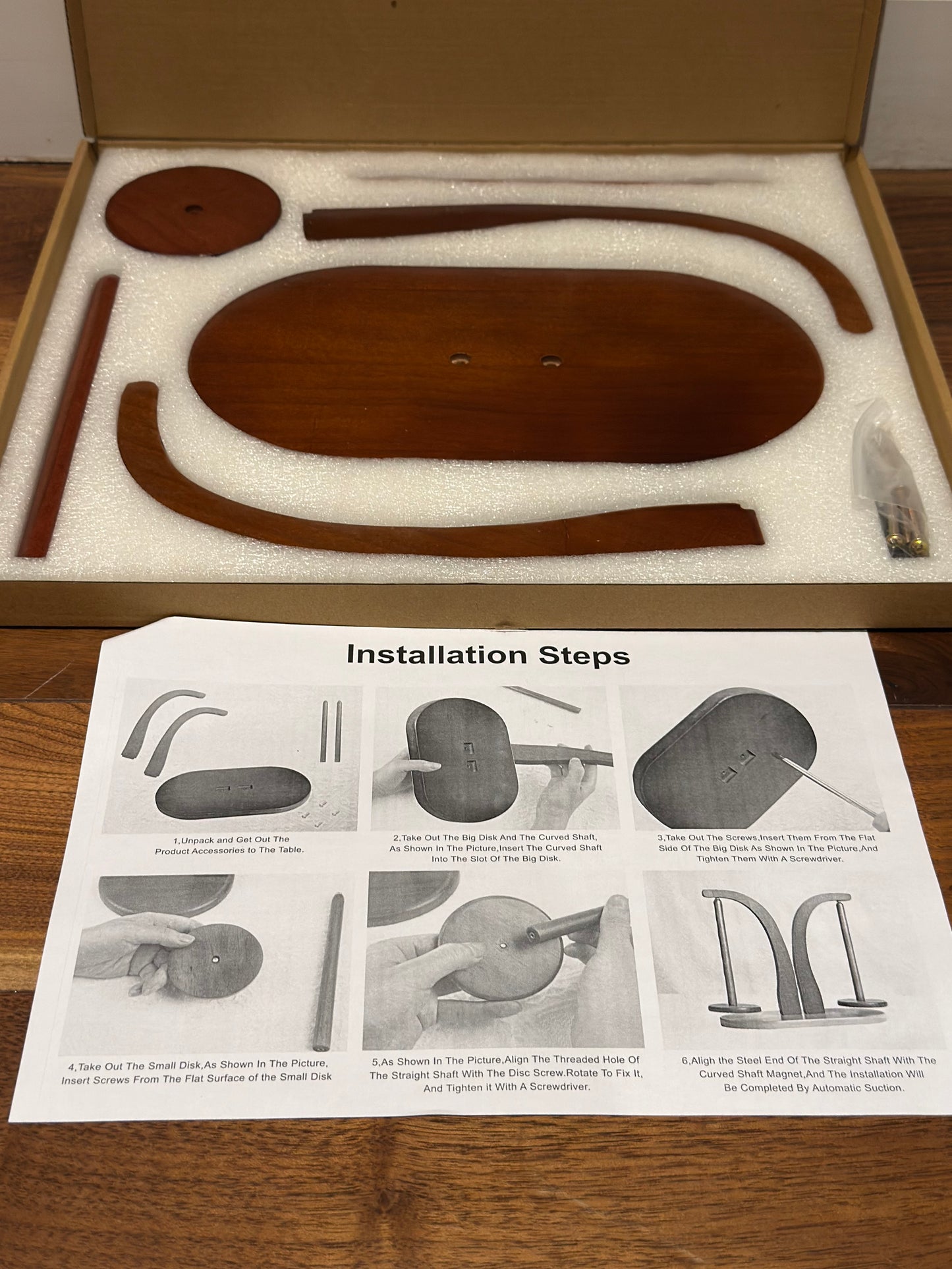 Magnetic Wooden Yarn Holder Spinner for Knitting & Crochet – Wooden Yarn Dispenser
