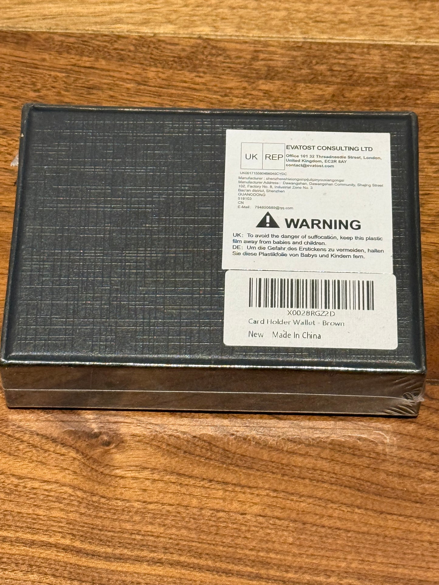 TOYFID RFID Blocking AirTag Wallet | Pop-Up Card Holder | Brown Leather Wallet