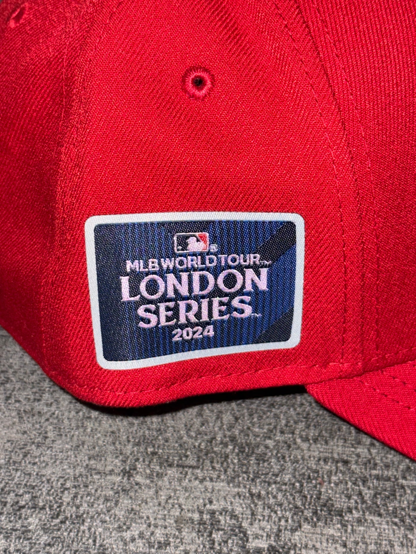 New Era Philadelphia Phillies MLB London Series 2024 Red Cap