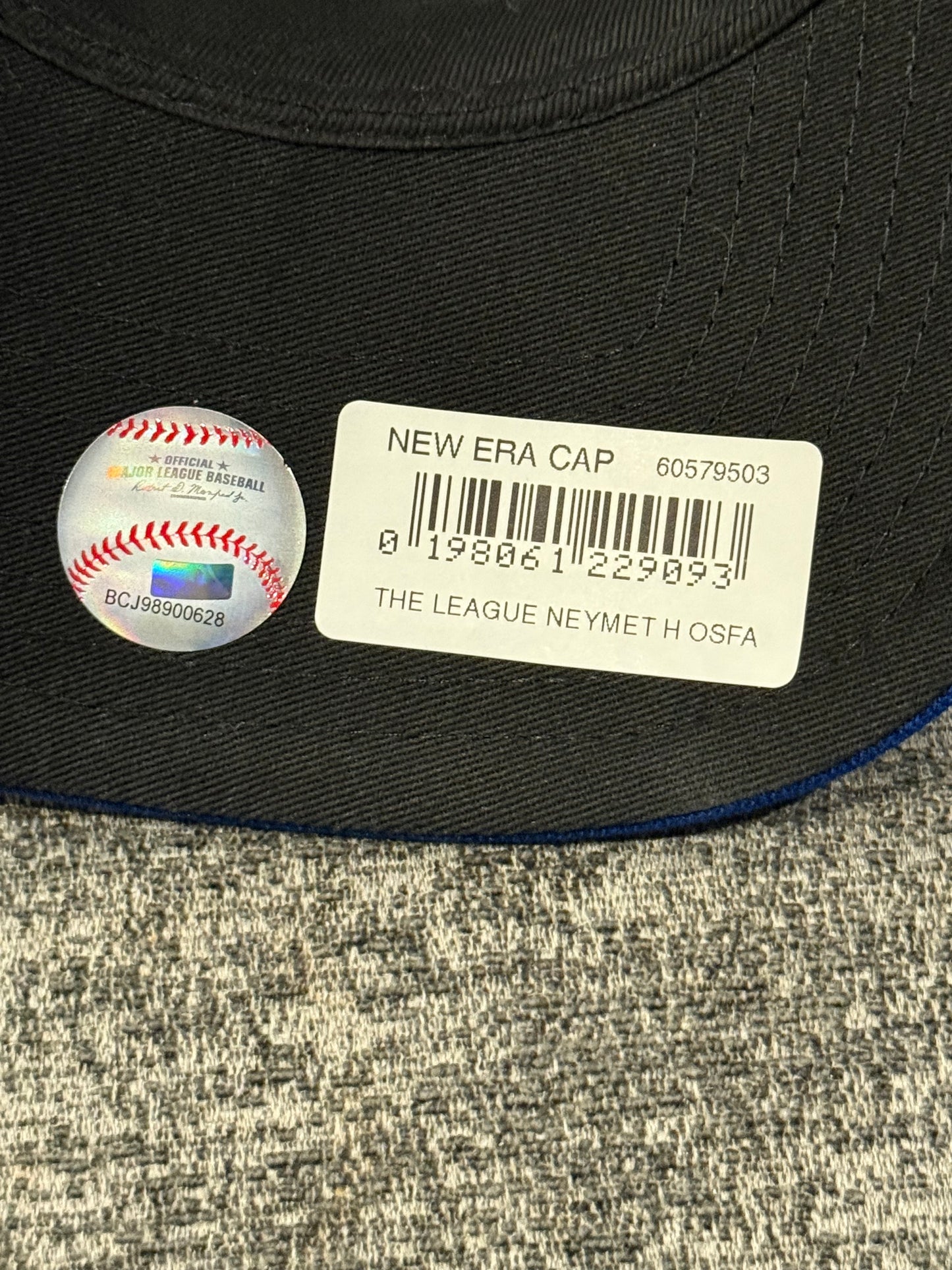 New Era New York Mets 9FORTY Adjustable Cap – MLB World Tour London Series 2024 – Blue/Orange